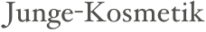 Junge-Kosmetik